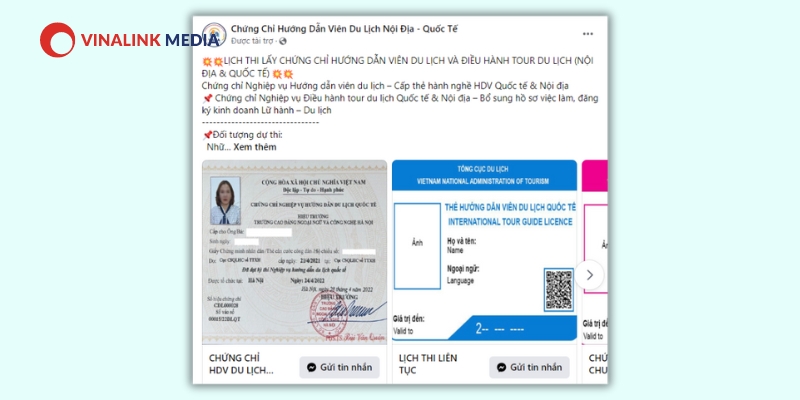Mẫu quảng cáo facebook với content chứng minh chất lượng sản phẩm